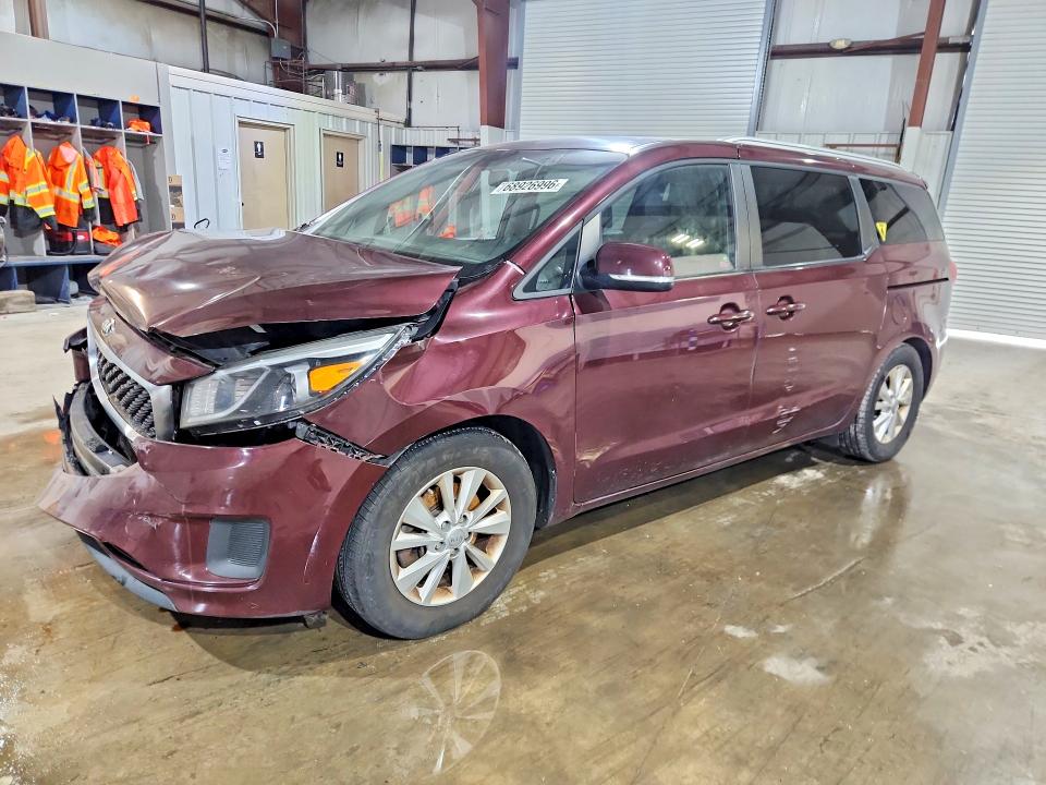 Aukcja sprzedaży 2016 Kia Sedona, vin: KNDMB5C10G6161193, numer aukcji: 68926996