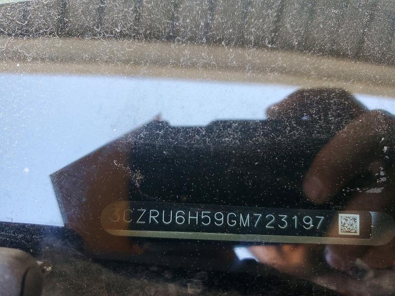 2016 Honda Hr-v მანქანა იყიდება აუქციონზე, vin: 3CZRU6H59GM723197, აუქციონის ნომერი: 70179356