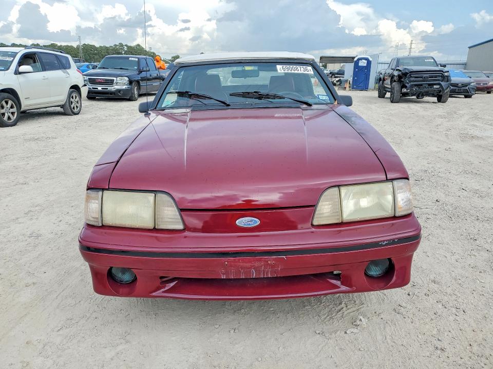 69008736 :رقم المزاد ، 1FABP45E9HF259570 vin ، 1987 Ford Mustang مزاد بيع
