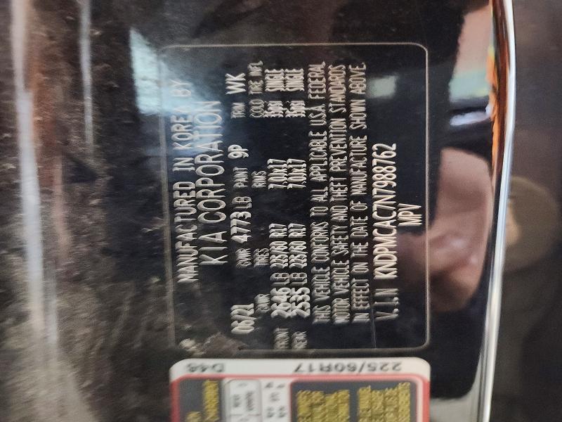 Aukcja sprzedaży 2022 Kia Sportage, vin: KNDPMCAC7N7988762, numer aukcji: 67126056
