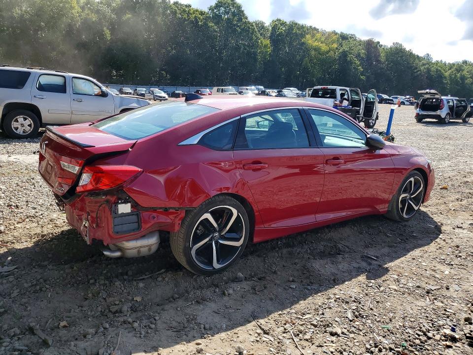 2022 Honda Accord მანქანა იყიდება აუქციონზე, vin: 1HGCV2F34NA000274, აუქციონის ნომერი: 68586246