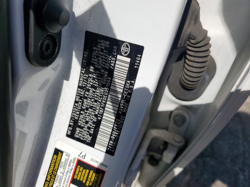 2014 Toyota Camry მანქანა იყიდება აუქციონზე, vin: 4T1BF1FK0EU351668, აუქციონის ნომერი: 69183676