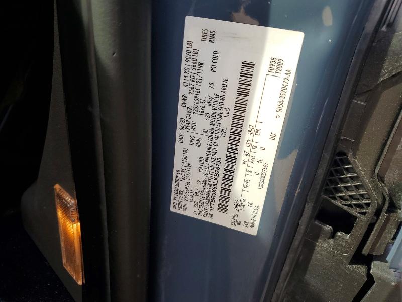 62649916 :رقم المزاد ، 1FTBR3X88LKB26790 vin ، 2020 Ford Transit 250 مزاد بيع