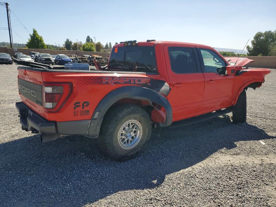 68780246 :رقم المزاد ، 1FTFW1RG4NFA04622 vin ، 2022 Ford F150 مزاد بيع