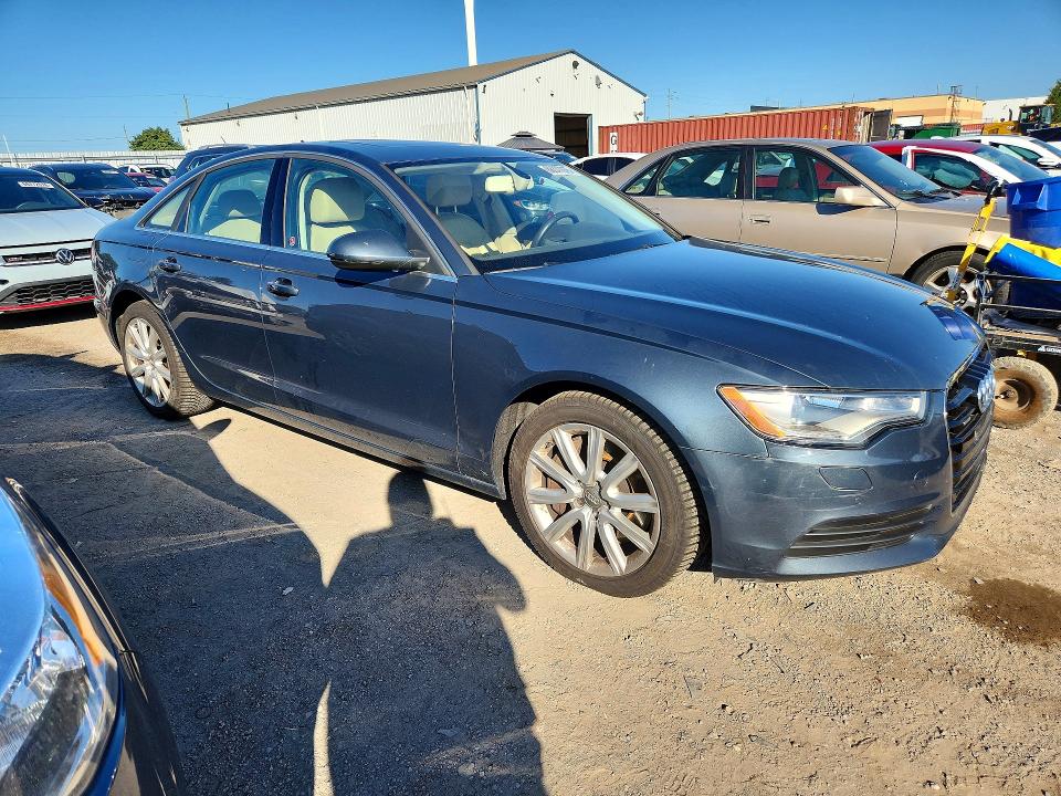 2014 Audi A6 მანქანა იყიდება აუქციონზე, vin: WAUFGCFC2EN032318, აუქციონის ნომერი: 68377076