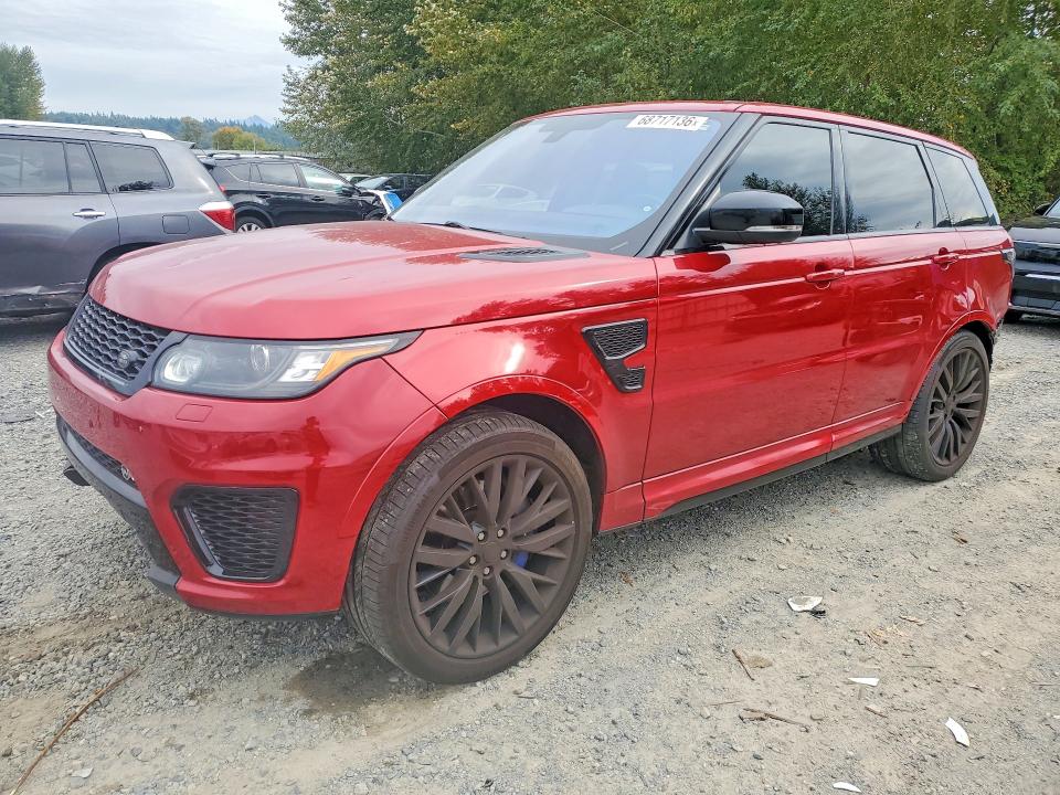 Aukcja sprzedaży 2016 Land Rover Range Rover Sport, vin: SALWZ2EF7GA104104, numer aukcji: 68717136