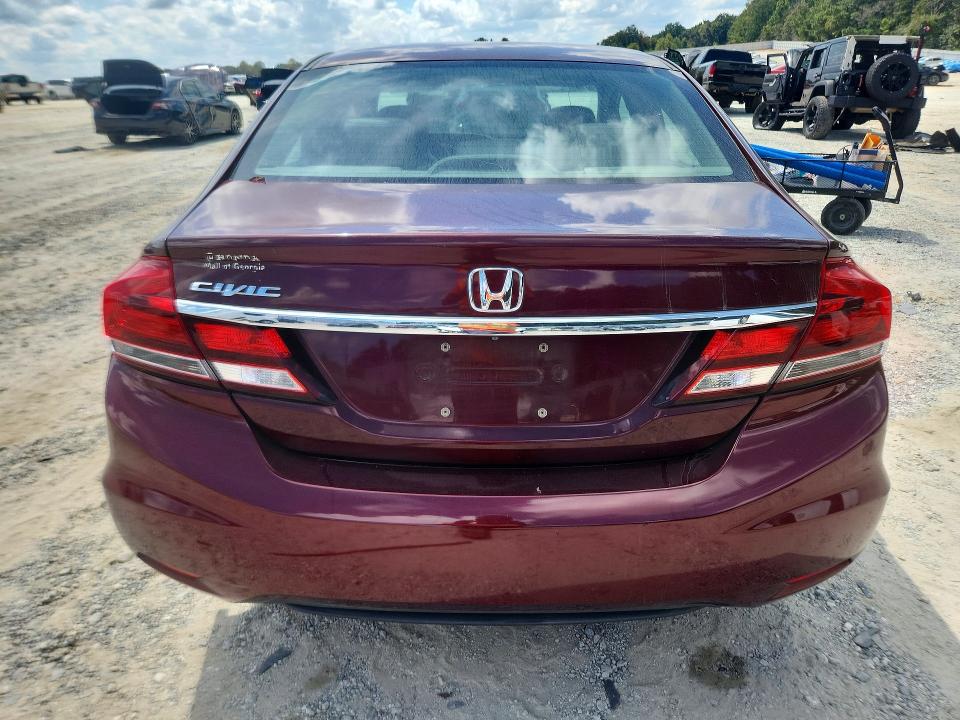 Продаж на аукціоні авто 2013 Honda Civic, vin: 19XFB2F56DE068450, номер лоту: 68332666