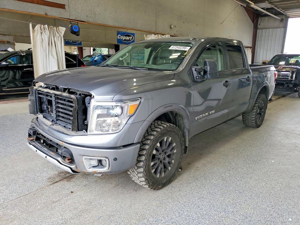 2018 Nissan Titan მანქანა იყიდება აუქციონზე, vin: 1N6AA1E5XJN514242, აუქციონის ნომერი: 67340296