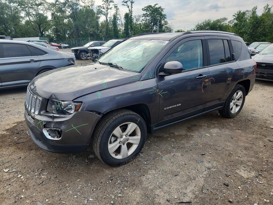 2015 Jeep Compass მანქანა იყიდება აუქციონზე, vin: 1C4NJDEB1FD366412, აუქციონის ნომერი: 68229866