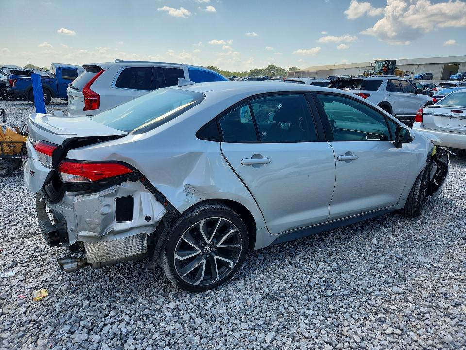 67326356 :رقم المزاد ، 5YFS4MCE0MP093433 vin ، 2021 Toyota Corolla مزاد بيع