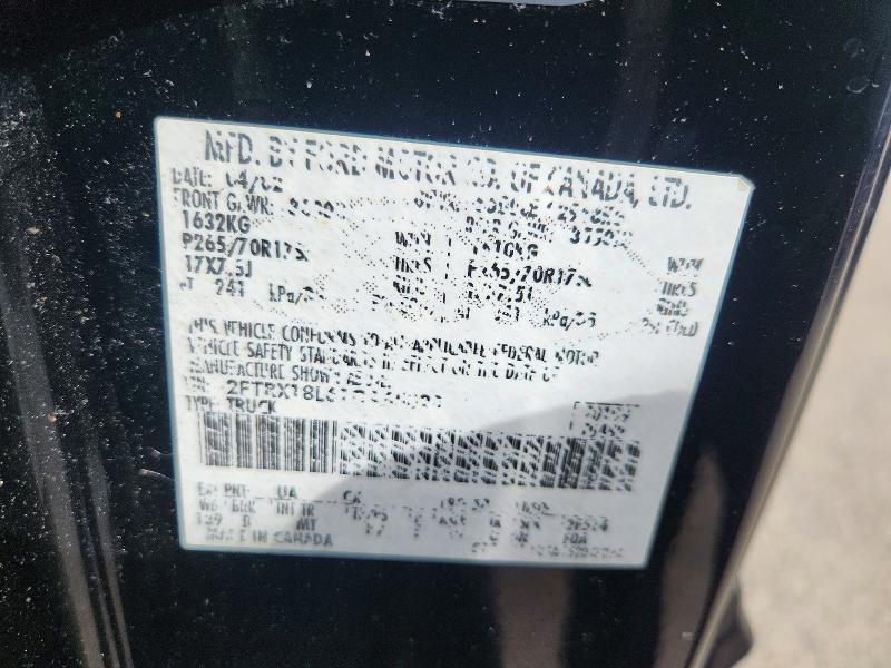 Aukcja sprzedaży 2002 Ford F150, vin: 2FTRX18L62CA65020, numer aukcji: 70357646
