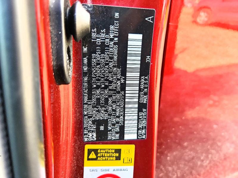 Aukcja sprzedaży 2021 Toyota Highlander, vin: 5TDDK3EH7AS031756, numer aukcji: 69119076