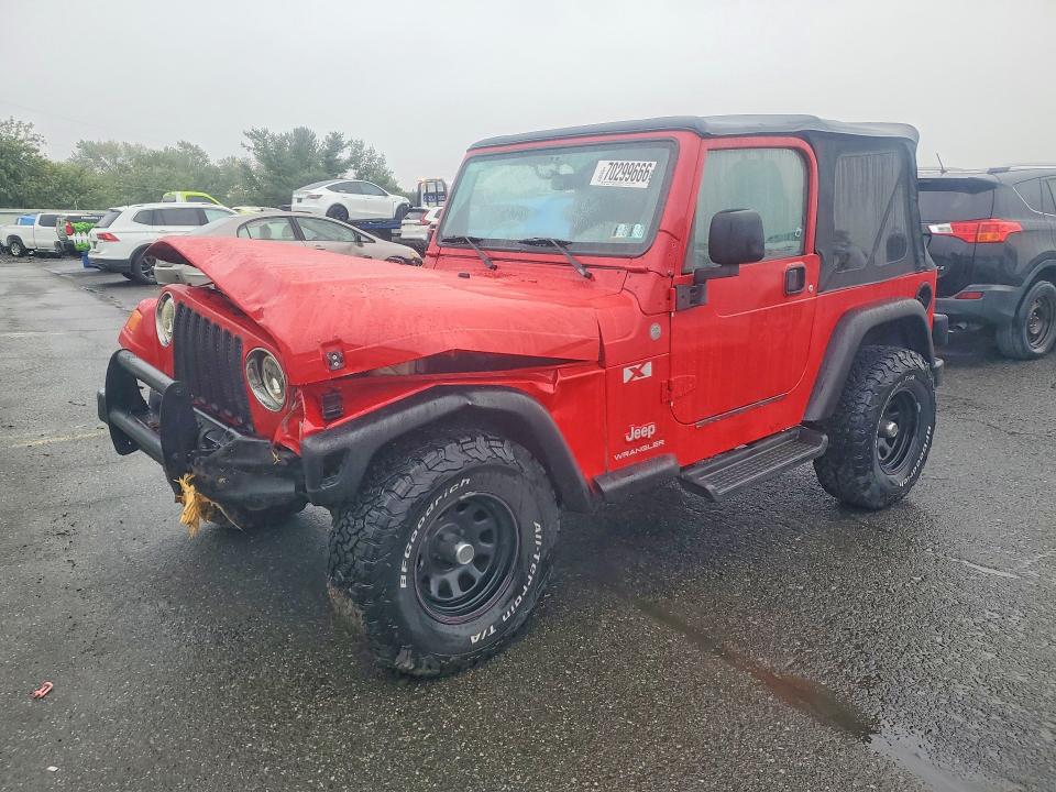 Продажа на аукционе авто 2004 Jeep Wrangler, vin: 1J4FA39S04P745674, номер лота: 70299666