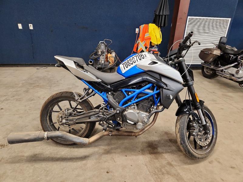 70880706 :رقم المزاد ، LCEPDPL18N6001790 vin ، 2022 Cf Moto 300nk مزاد بيع