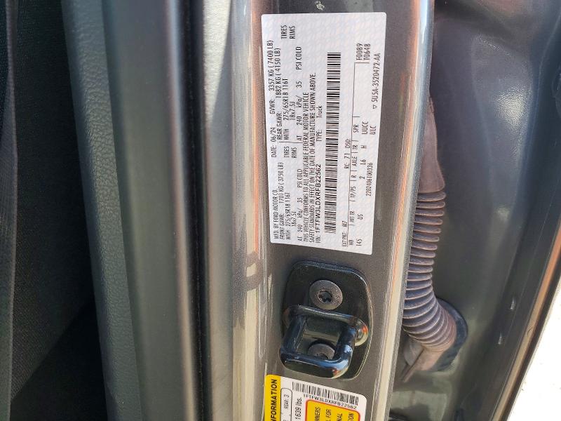Продаж на аукціоні авто 2024 Ford F150, vin: 1FTFW3LDXRFB22562, номер лоту: 69578436