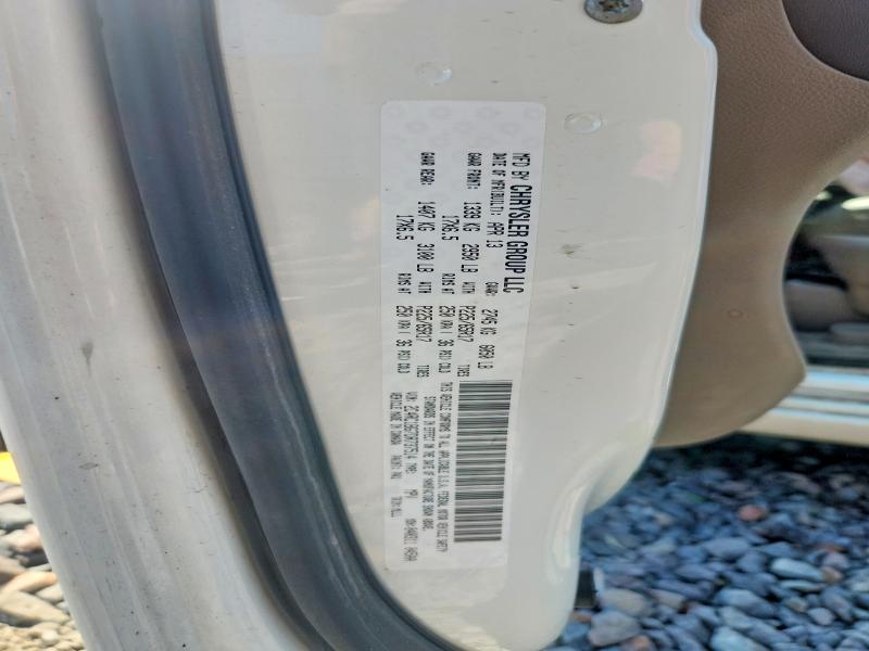 67361596 :رقم المزاد ، 2C4RC1BG7DR737514 vin ، 2013 Chrysler Town & Country مزاد بيع
