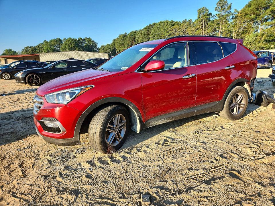 2017 Hyundai Santa Fe Sport მანქანა იყიდება აუქციონზე, vin: 5XYZU3LB7HG464970, აუქციონის ნომერი: 69722776