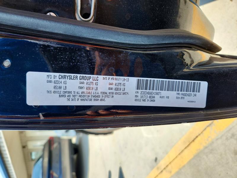 2014 Dodge Charger მანქანა იყიდება აუქციონზე, vin: 2C3CDXBG6EH150271, აუქციონის ნომერი: 68589536