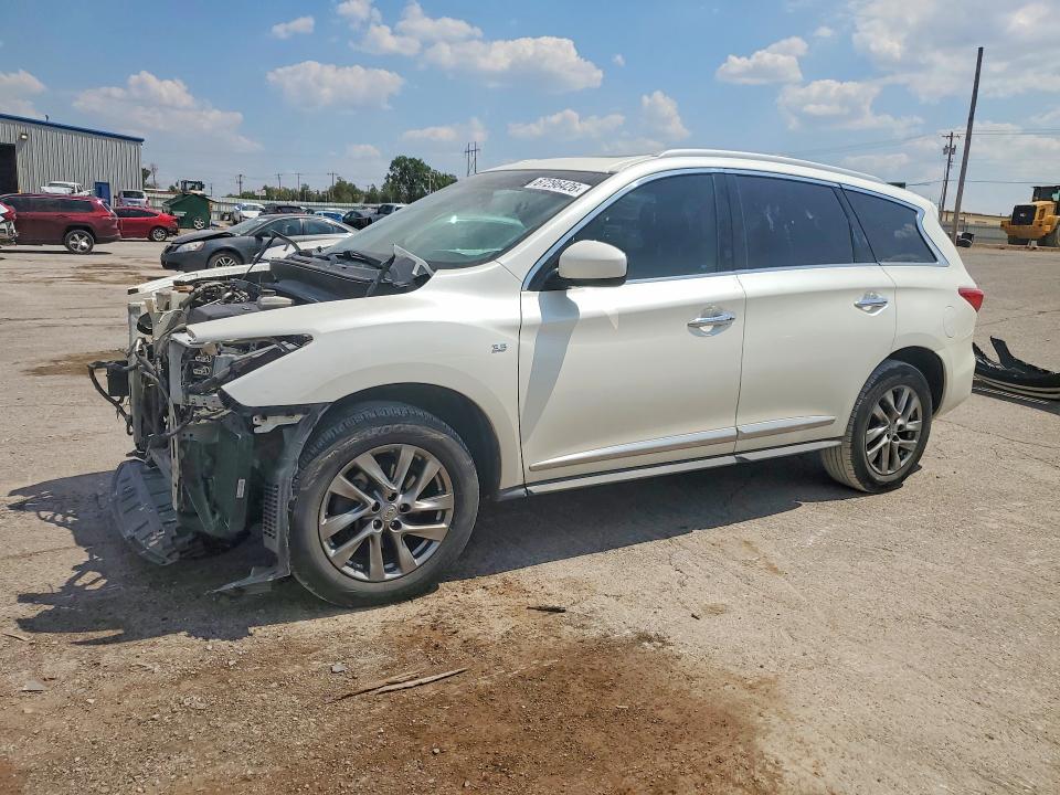 2015 Infiniti Qx60 მანქანა იყიდება აუქციონზე, vin: 5N1AL0MN4FC549267, აუქციონის ნომერი: 67296426