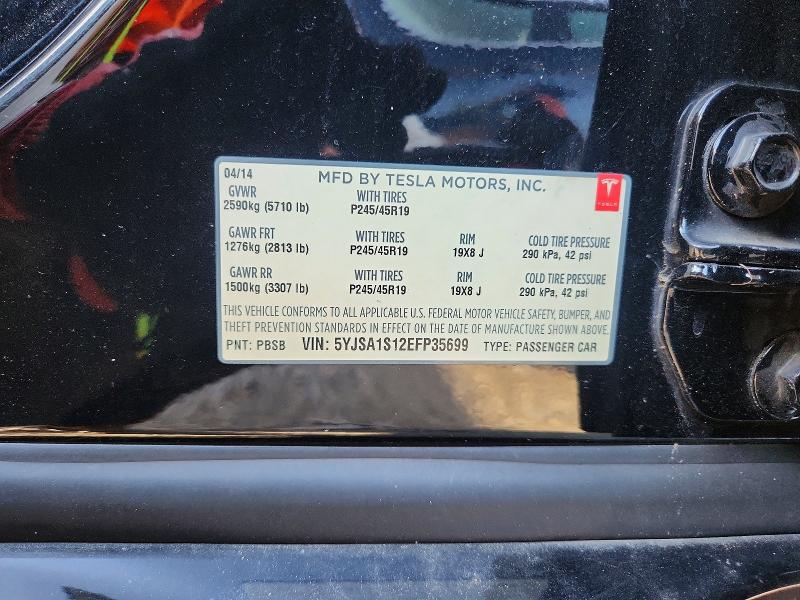 Aukcja sprzedaży 2014 Tesla Model S, vin: 5YJSA1S12EFP35699, numer aukcji: 66852156