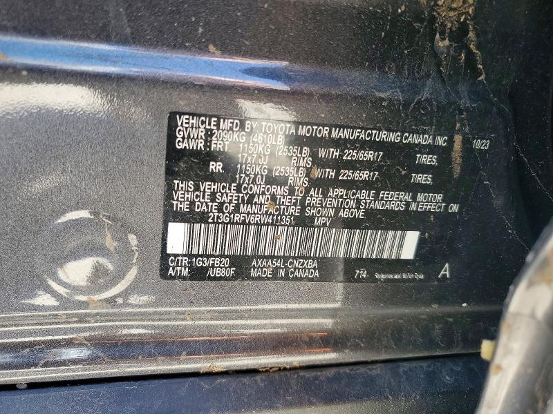 Продаж на аукціоні авто 2024 Toyota Rav4, vin: 2T3G1RFV6RW411351, номер лоту: 68286596