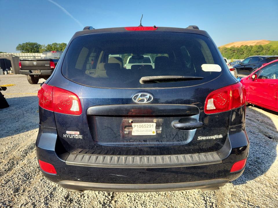 2008 Hyundai Santa Fe მანქანა იყიდება აუქციონზე, vin: 5NMSH13EX8H155360, აუქციონის ნომერი: 68761126
