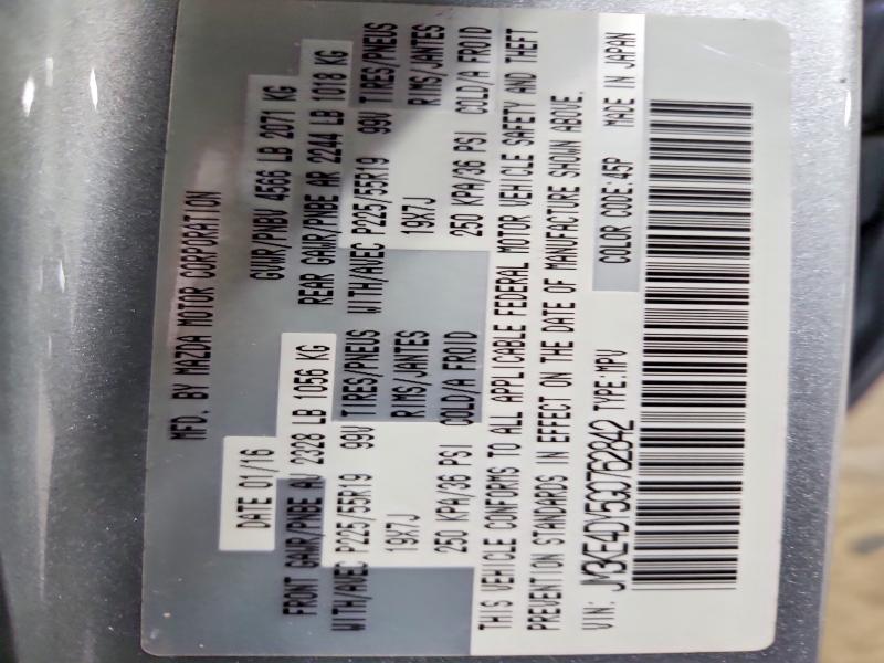 Aukcja sprzedaży 2016 Mazda Cx-5, vin: JM3KE4DY5G0762842, numer aukcji: 70985046