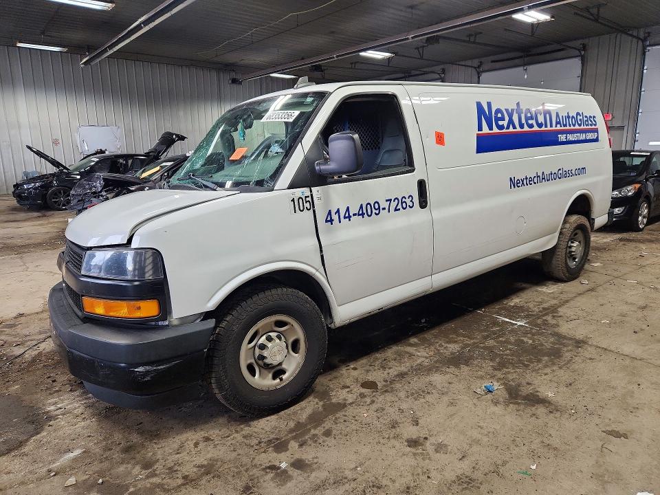 2018 Chevrolet Express G2500 მანქანა იყიდება აუქციონზე, vin: 1GCWGBFP6J1260419, აუქციონის ნომერი: 68353356