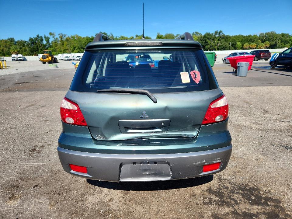 2006 Mitsubishi Outlander მანქანა იყიდება აუქციონზე, vin: JA4LX31F46U021538, აუქციონის ნომერი: 68347176