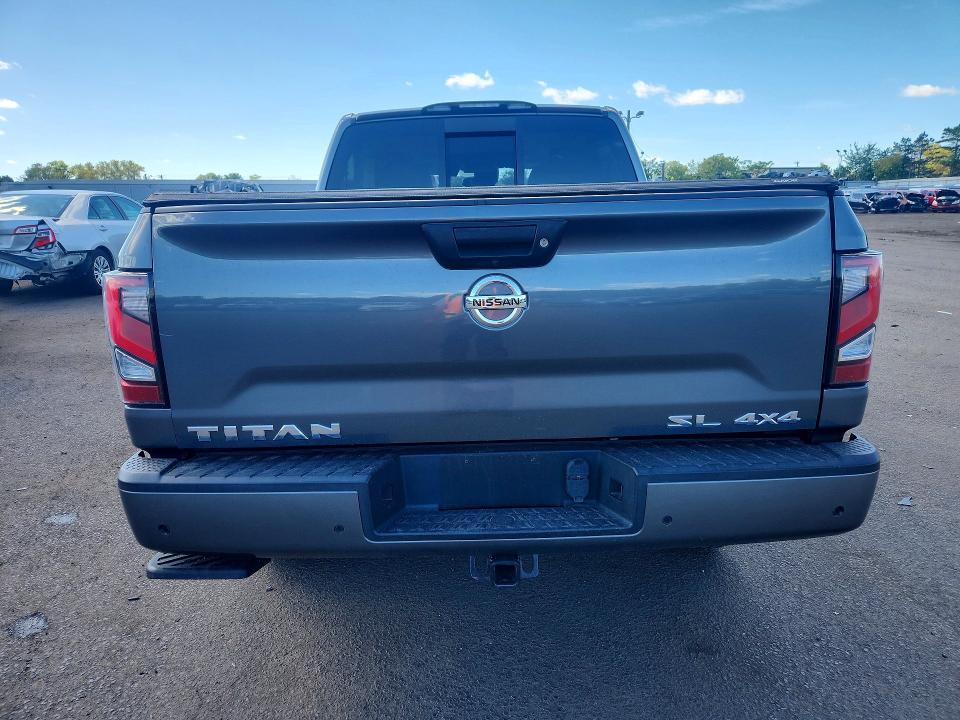 68714026 :رقم المزاد ، 1N6AA1ED6MN505680 vin ، 2021 Nissan Titan مزاد بيع