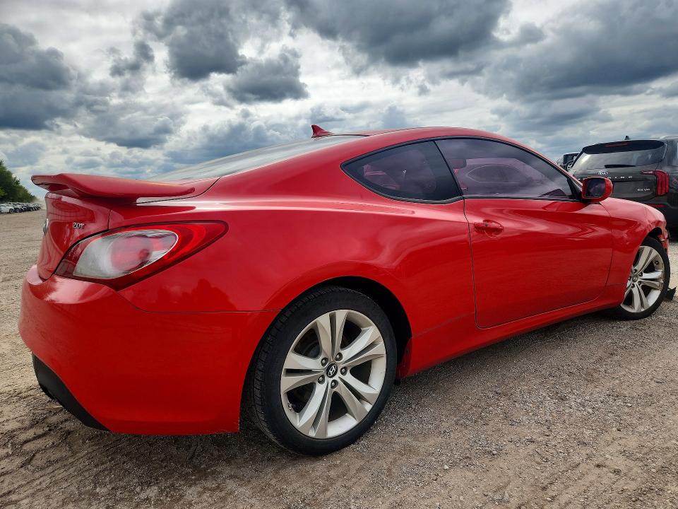 70298146 :رقم المزاد ، KMHHT6KD9AU008603 vin ، 2010 Hyundai Genesis Coupe مزاد بيع