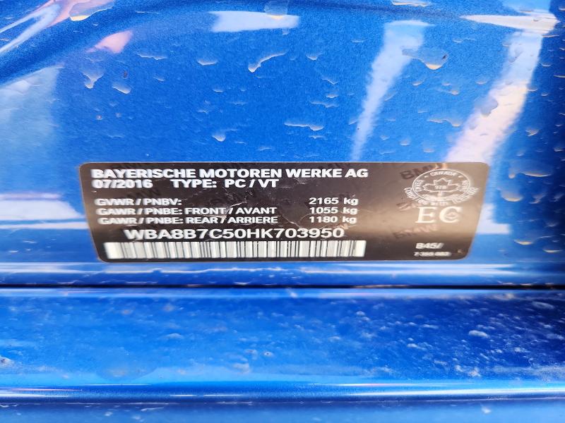 Продажа на аукционе авто 2017 Bmw 340, vin: WBA8B7C50HK703950, номер лота: 68044266