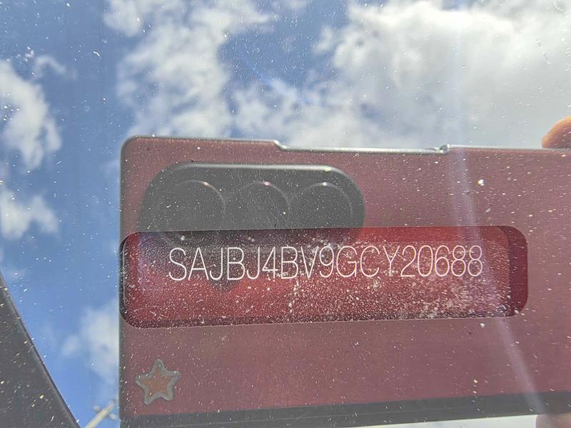 69163176 :رقم المزاد ، SAJBJ4BV9GCY20688 vin ، 2016 Jaguar Xf مزاد بيع