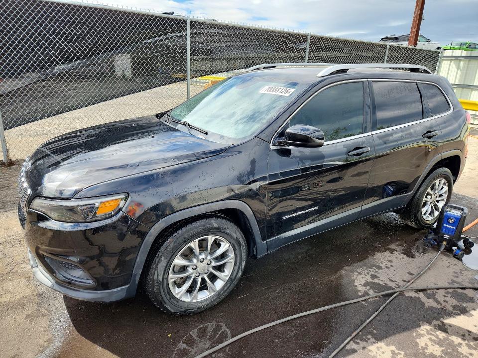 2019 Jeep Cherokee მანქანა იყიდება აუქციონზე, vin: 1C4PJLLB4KD176071, აუქციონის ნომერი: 70088126