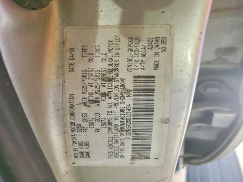 68388236 :رقم المزاد ، JT3GN86R2X0121454 vin ، 1999 Toyota 4runner مزاد بيع