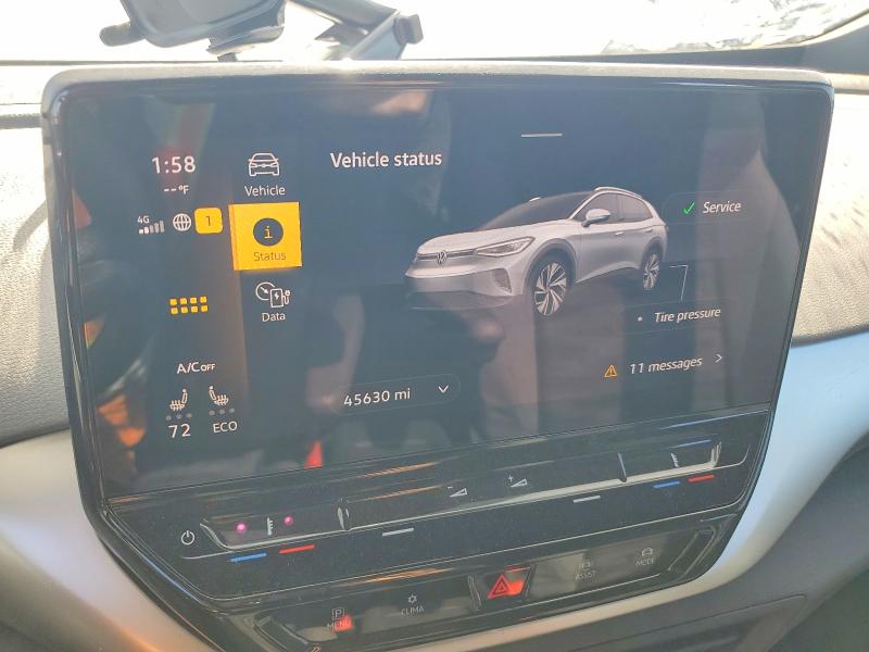 Продажа на аукционе авто 2022 Volkswagen Id.4, vin: WVGRMPE26NP072362, номер лота: 70542286