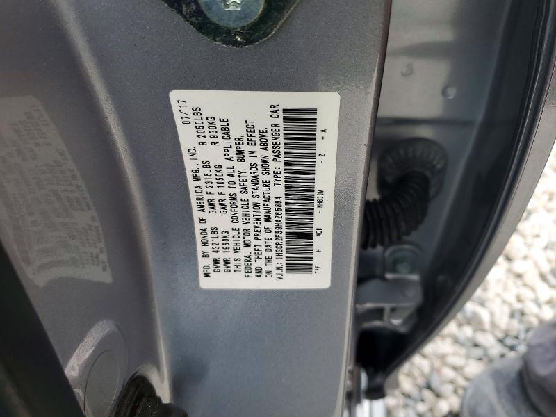 Aukcja sprzedaży 2017 Honda Accord, vin: 1HGCR2F59HA265864, numer aukcji: 70240186