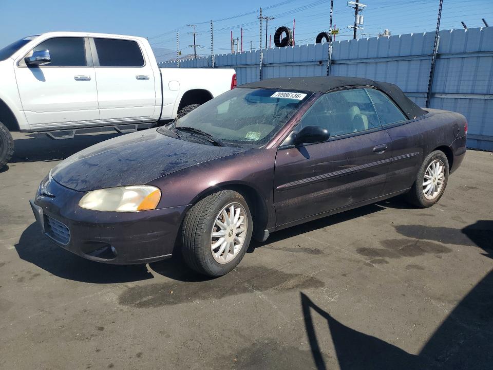 Aukcja sprzedaży 2003 Chrysler Sebring, vin: 1C3EL55TX3N507545, numer aukcji: 70986136