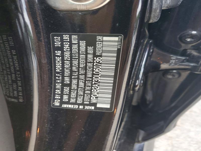 Aukcja sprzedaży 2013 Porsche Panamera, vin: WP0AB2A73DL060736, numer aukcji: 68522956