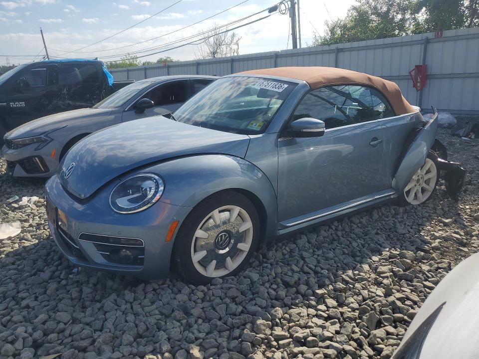 2019 Volkswagen Beetle მანქანა იყიდება აუქციონზე, vin: 3VW5DAAT3KM502202, აუქციონის ნომერი: 67511836