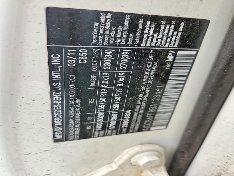 2011 Mercedes-benz R მანქანა იყიდება აუქციონზე, vin: 4JGCB6FE8BA128461, აუქციონის ნომერი: 67720666