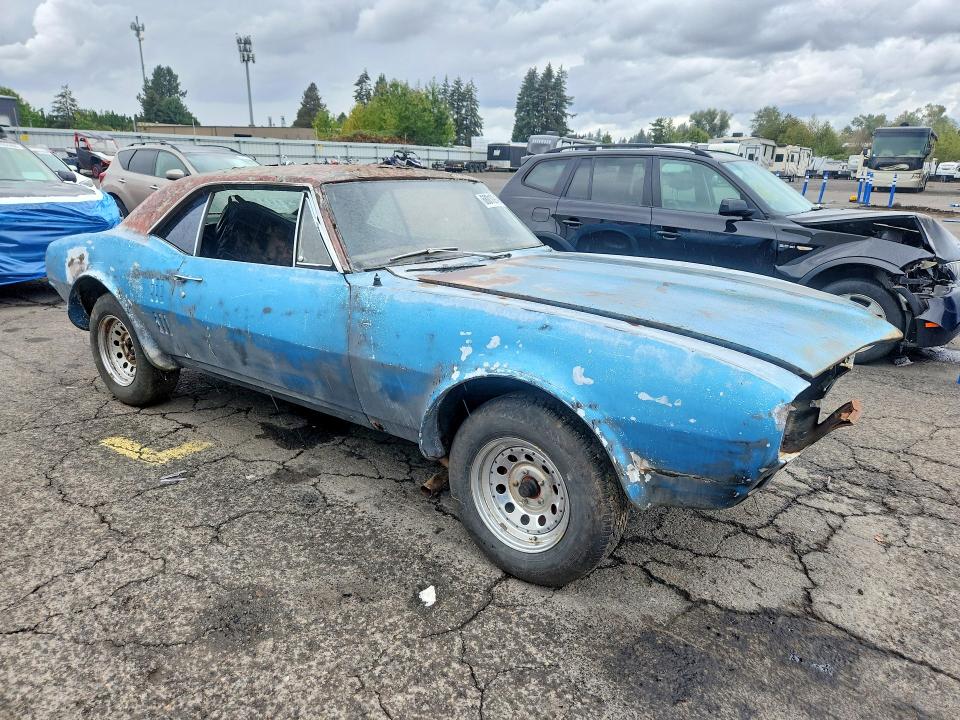68010946 :رقم المزاد ، 223377U108487 vin ، 1967 Pontiac Firebird مزاد بيع