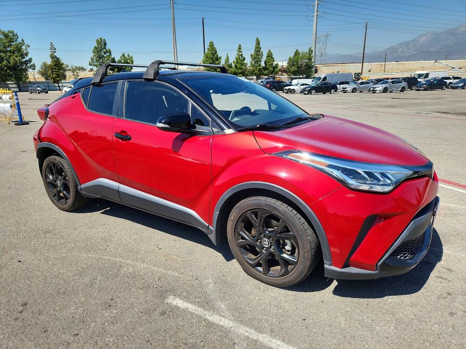 2021 Toyota C-hr მანქანა იყიდება აუქციონზე, vin: JTNKHMBX4M1116526, აუქციონის ნომერი: 68692906