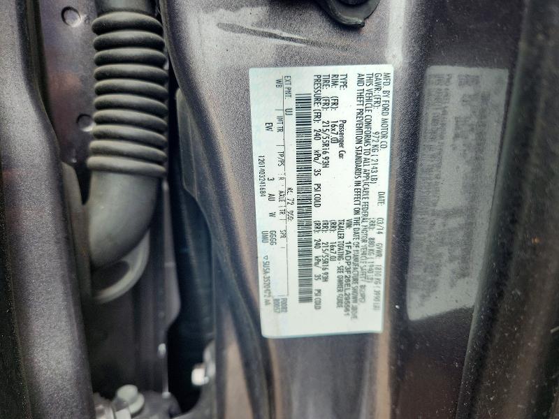 Продаж на аукціоні авто 2014 Ford Focus, vin: 1FADP3F26EL295561, номер лоту: 68450106