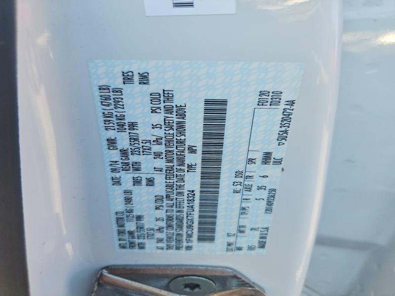 Продаж на аукціоні авто 2015 Ford Escape, vin: 1FMCU9GX7FUA18324, номер лоту: 67633296