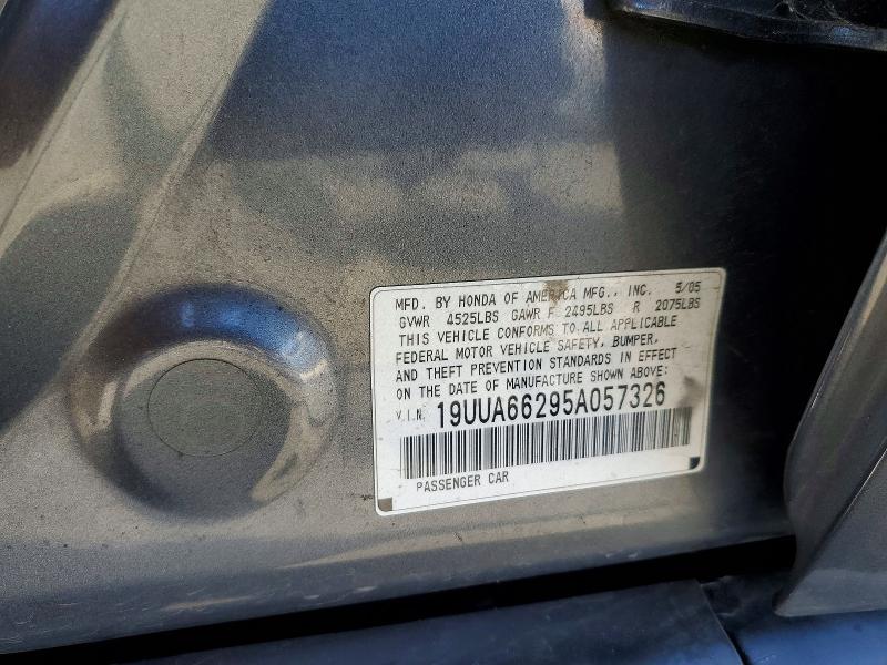 Продаж на аукціоні авто 2005 Acura Tl, vin: 19UUA66295A057326, номер лоту: 68855306