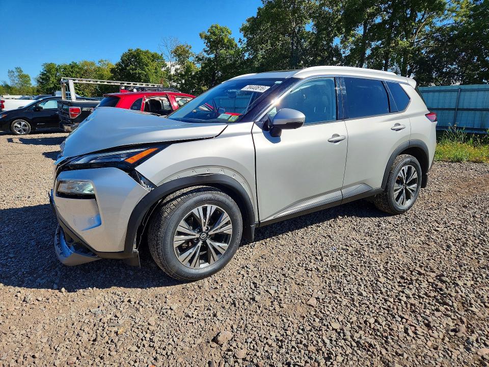 70440816 :رقم المزاد ، JN8AT3BB2MW220386 vin ، 2021 Nissan Rogue مزاد بيع