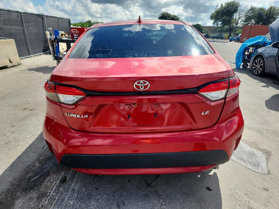 Продаж на аукціоні авто 2021 Toyota Corolla, vin: 5YFEPMAE5MP196418, номер лоту: 68860616