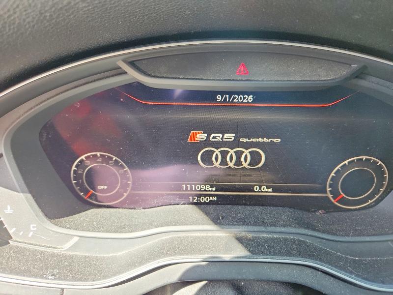Aukcja sprzedaży 2019 Audi Sq5, vin: WA1C4AFY6K2050875, numer aukcji: 69601996
