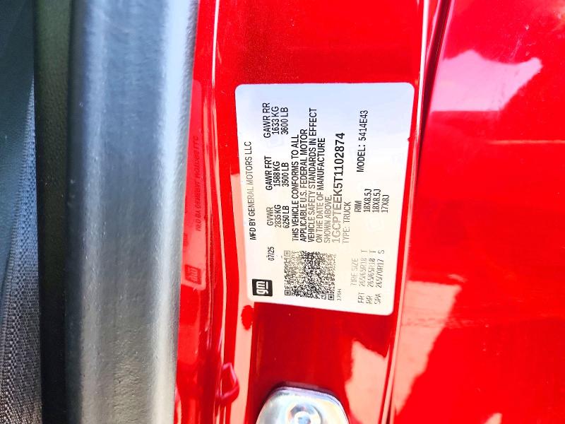 2026 Chevrolet Colorado მანქანა იყიდება აუქციონზე, vin: 1GCPTEEK5T1102874, აუქციონის ნომერი: 67679216